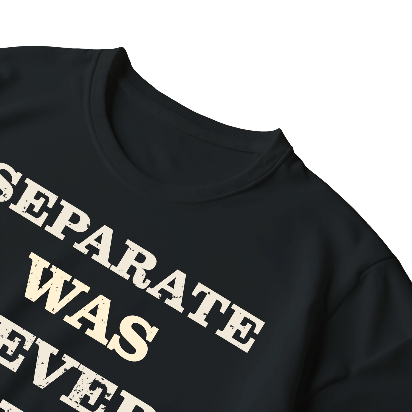 Separate Was Never Equal History T-Shirt